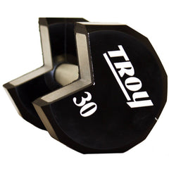 650lb 12-Sided Urethane 55-75lb Dumbbell Set by Troy Barbell