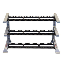 Body-Solid SDKR-SD Modular Storage Rack with Dumbbell Saddle Tiers