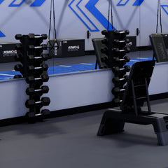 Power Systems Rubber Hex Dumbbell Pairs
