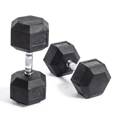 Bells of Steel Ergo Rubber Hex Dumbbells