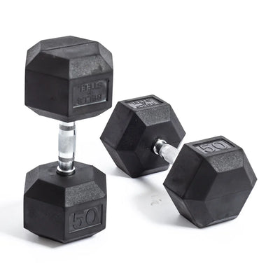 Bells of Steel Ergo Rubber Hex Dumbbells