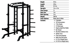 G-PR-3030 Power Rack by Troy Barbell