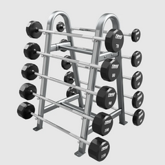 12-Sided 20-110lb Urethane Straight Barbell Set by Troy Barbell